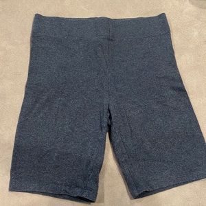 Forever 21 biker shorts grey good condition size S